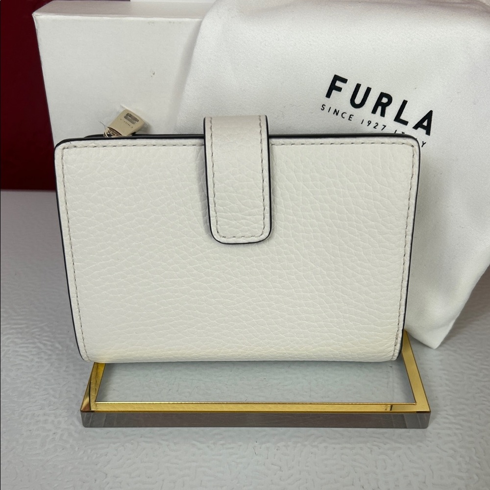 Furla white Leather small wallet - Picture 3 of 7